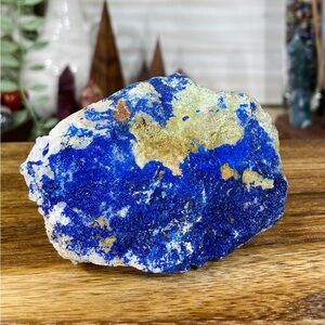 0852 Azurite Crystal Cluster - Watch Video!!!